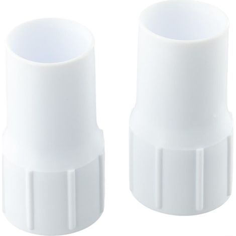 Lot de 2 manchons de rechange en plastique pour tuyau de piscine - 38 mm