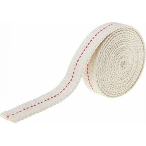 4 Meters Cotton Lamp Wick (White), Replacement Wicks for MUMU Oil Lamp Burner Lanterns (1/4)