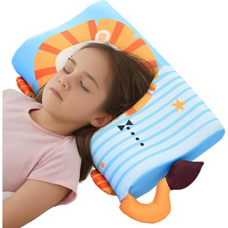 Petit Oreiller De Lit Coussin Ergonomique Respirant Doux Pour La Peau  Oreiller Enfant Pour Garçon : Au Berceau, En Crèche, En Maternelle, À L'École, À La Maison, Dans Chambre, Sur Ca (1/5)