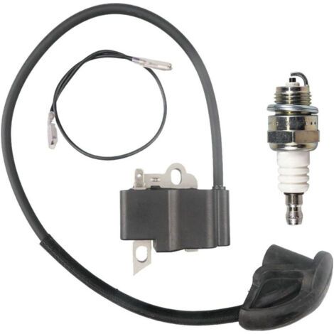 Bobine d'allumage haute tension compatible avec FS120 FS120R FS200 FS200R FS250 avec bougie d'allumage (1/3)
