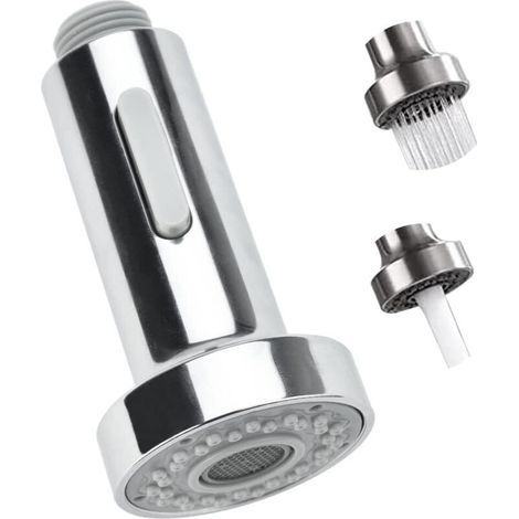 Doccetta estraibile per rubinetto da cucina, 2 modalità, testina di ricambio compatibile con miscelatore. (1/5)