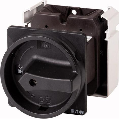 Inter. général 8 pôle 63A 90° verrouillable encastré fixation arrière 000092055 EATON T5B-4-8344/V/SVB-SW