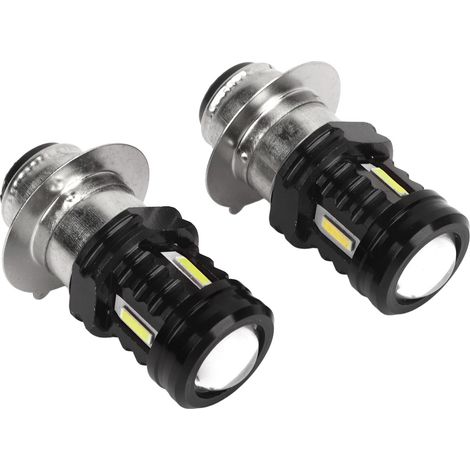 Paire d'ampoules LED 120W pour phare moto, ATV, UTV, faisceau blanc 6000K, feux de route et de croisement (1/5)
