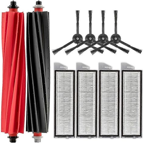 Filtre pour aspirateur brosse pour aspirateur Filtre de brosse pour aspirateur filtre de S8 MaxV Ultra/S8 Max Ultra Robot Aspirateur pièce détachée Roller Brosse HEPA Filtre Side Brosse Lot (1/5)