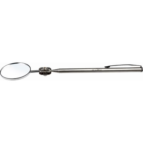 Specchio di ispezione telescopico rotondo PRAXER da 31 mm a forma di penna, manico da 482 mm