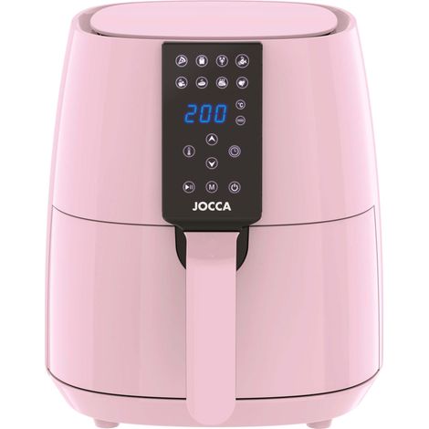 Friggitrice senza olio - JOCCA - 3,8 L - 1450W - 8 programmi - Schermo touch LED