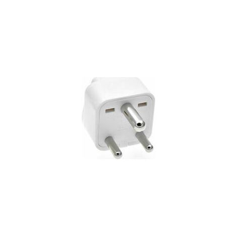 CCYKXA South African Switch Plug Converter Type M Safe Ground Plug Adapter Small Travel Adapter Plug for South Africa / India Power Plug Adapter Converter