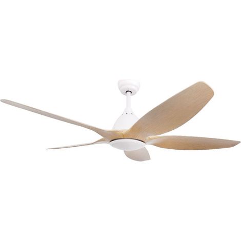 Ventilatore da soffitto Kilwa regolabile e controllo Ø152 DC Bianco
