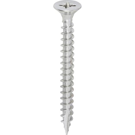 Timco 5.0 x 50mm Classic Stainless Steel Countersunk Wood Screws Qty 200