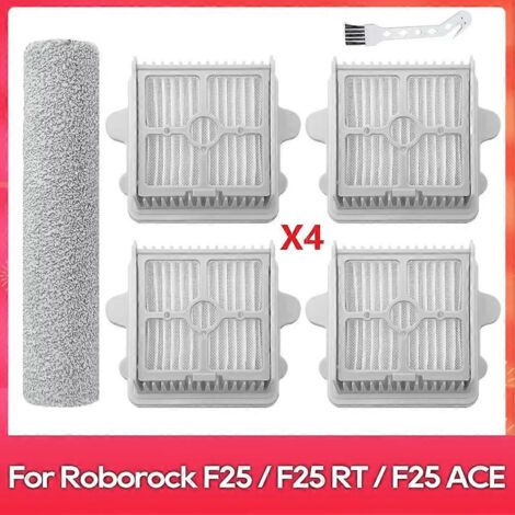 Accessoires pour Roborock F25 / F25 LT / F25 RT / F25 ACE / F25 ALT / F25 Combo / F25 ACE Combo : brosse à rouleau filtrante (1/5)