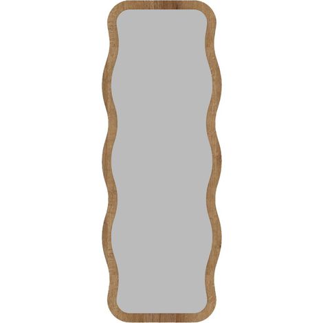 Holzspiegel "Aror" - 50 x 160 cm - Beige