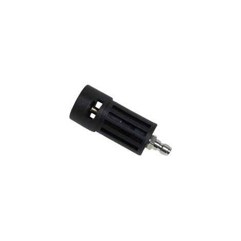 Adaptateur pour Nettoyeur Haute Pression Compatible avec Kärcher K1-K7,Raccord Rapide à Baïonnette 1/4" pour Accessoires Nettoyage Haute Pression et Tuyaux (Black) (1/5)