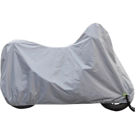 Housse de protection moto doublée – PEVA 100% étanche – Dimensions 120x220xcm – Résistance de -20°C à +50°C