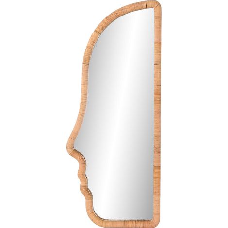 Espejo Ratan Cristal 50X4X120 Cara Natural (1/3)