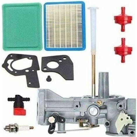 Carburateur de rechange pour moteurs Briggs & Stratton – Compatible avec modèles 5HP – Kit complet avec joints et filtres (1/4)