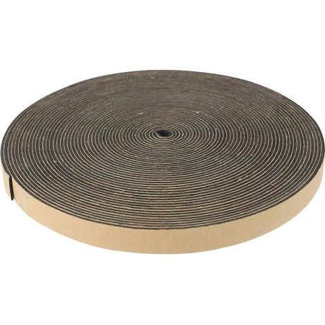 rouleau de ruban adhésif en mousse de 12 mm pour l'étanchéité des haut-parleurs et l'insonorisation.-1000X1.2X0.15CM-Black (1/3)