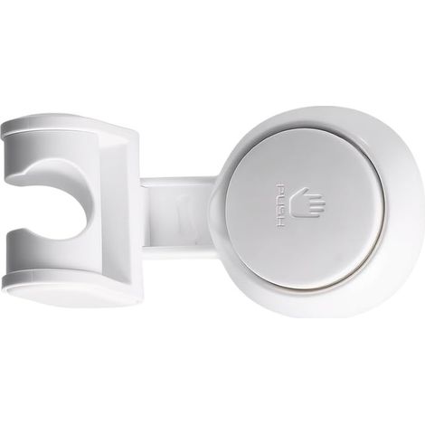 Rotating shower slider for smooth glass walls (1/5)