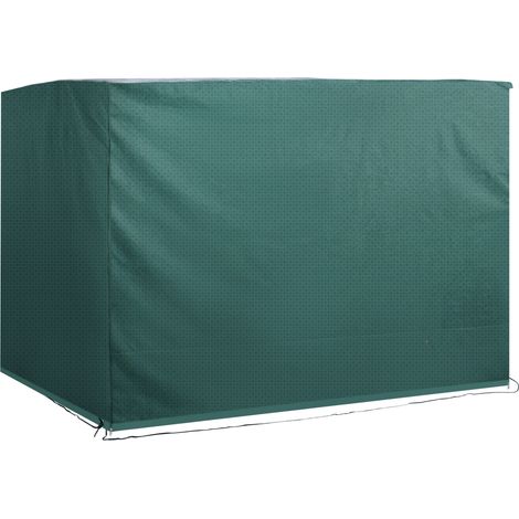 Cubierta protectora impermeable con protección UV 215 x 155 x 150 cm para muebles y jardín HOMVRA (1/5)