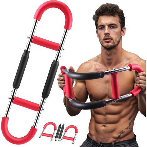 Shaker Twister Armtrainer, Armtrainer, Twister Armtraining, 20 kg/30 kg verstellbares Brusttrainingsgerät, tragbare Power Twister Bar (1/5)