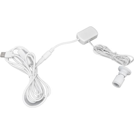 Lampe LED sous meuble avec alimentation USB, lumière blanche dimmable, 3 modes d'installation (1 pour 4) (1/5)