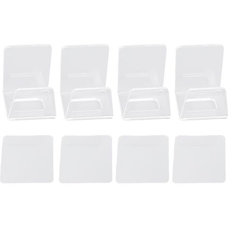 Schwammhalter aus Acryl für die Küchenspüle, transparente Geschirrtücher, Scheuerschwämme, Aufbewahrungsregal. (1/5)