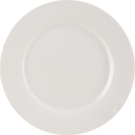 MA MAISON GEMMA PIATTO DA FRUTTA BIANCO CM.20 IN PORCELLANA