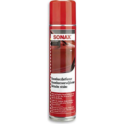 SONAX Baumharz Entferner 400ml Reiniger für Lack, Glas, Chrom Oberflächen (1/5)