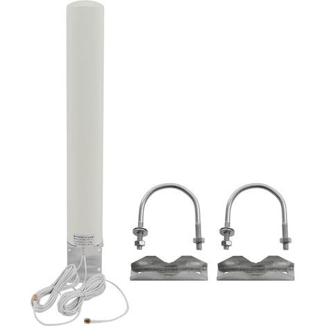 Antenne WiFi extérieure 18 à 20DBI à Gain élevé IP67, étanche, coupe-vent, résistant aux UV, Booster de Signal de téléphone portable (1/4)