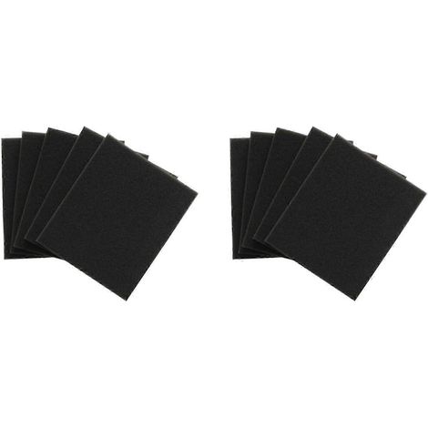 Lot de 12 filtres en mousse pour aspirateurs domestiques FC8140, FC8142, FC8144 et FC8148, balais de nettoyage, 132 x 112 x 10 mm - AquaForge (1/2)