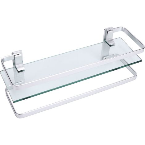 Étagère Murale Salle de Bain Élégante et Pratique avec Accessoires de Montage pour Cuisine et Chambre (1/5)