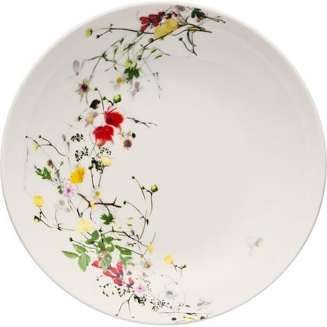 Assiette Creuse en Porcelaine, Multicolore, 21 cm