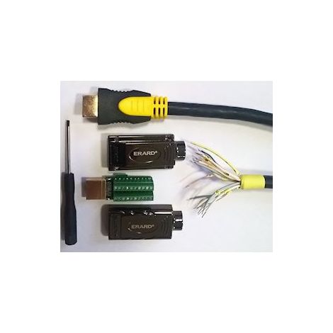 kit hdmi - flex - integration - 10 mètres - erard 726843 (1/5)