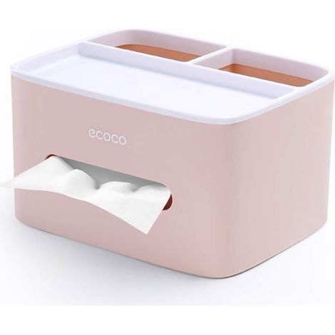 Boîte à mouchoirs, boîte multifonction, porte-stylo, boîte de télécommande, boîte à mouchoirs, boîte de rangement, boîte à mouchoirs cosmétiques (1/5)
