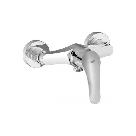 Mitigeur douche Chromé - TRES 21626710