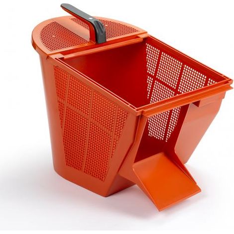 Outils Wolf – Bac de ramassage 35L pour tondeuse 41cm – Pièce d'origine – Compatible avec tondeuses 41cm sauf modèles NTCB1 à NTHF