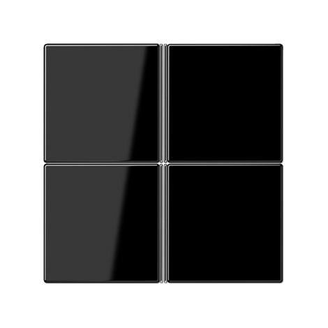 JUEGO TECLAS F40 4 FASES NEGRO JUNG LS404TSASW