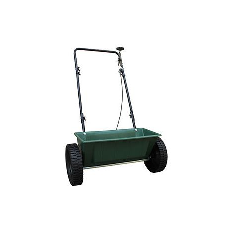Epandeur En Ligne Poussé, Largeur 56cm, Capacité 25 Litres, Roues Polypropylène De 30cm