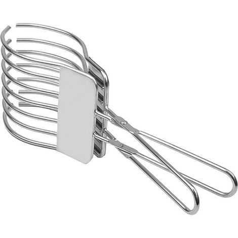 Cortador de carne manual - Pinzas de cocina para cortar - Corta y asa de forma segura - Acero inoxidable duradero - 25 cm de longitud (1/5)