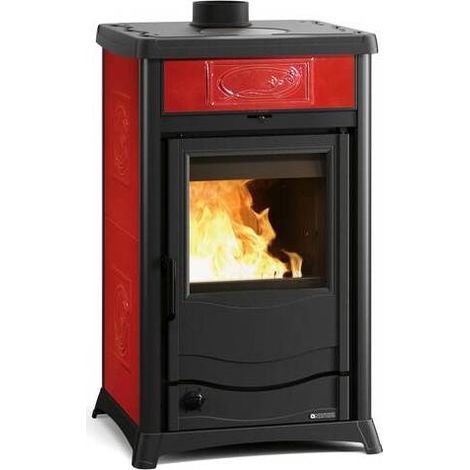 TERMOSTUFA LEGNA 11.1 KW ROSSELLA PLUS EVO DSA 4.0 BORDEAUX