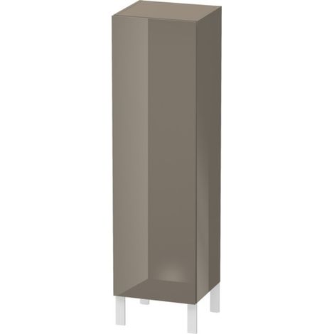 Duravit L-CUBE mobile 400x363x1320mm apertura sinistra flanella grigio lucido (1/5)