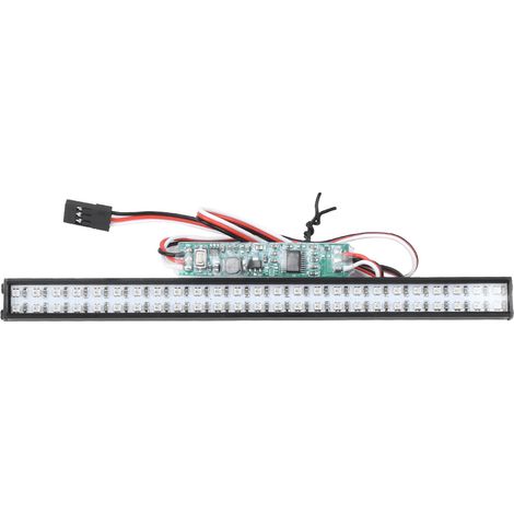 Hochleistungsfähige, farbige Dachleuchte mit 50 LEDs, Zubehör kompatibel mit ferngesteuerten Traxxas-Modellautos. (1/5)