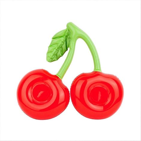 1 porte-gobelet gonflable flottant pour piscine, style cerise (1/5)