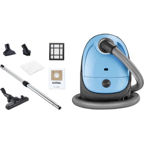 Nilfisk One 128390112, Aspirapolvere, Azzurro