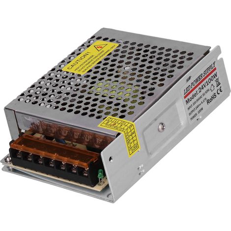 YY-100-24 Konstantspannungs-Gleichstromnetzteil (220 V bis 24 V) für LED-Sicherheitsüberwachungssysteme 24 V, 100 W, 4,17 A Schaltnetzteil (1/5)