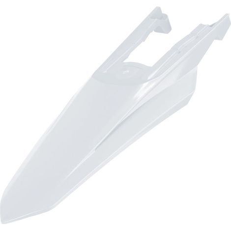 Guardabarros trasero Polisport para KTM SX SXF XC 125 150 250 350 450 23 25 Blanco Duradero