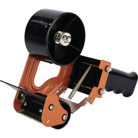 DELI Distributeur de ruban d'emballage E800 rouge (1/4)