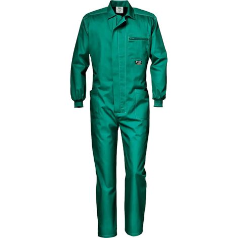 SIR SAFETY SYSTEM SYMBOL Combinaison de travail en coton multipoches vert Taille 54