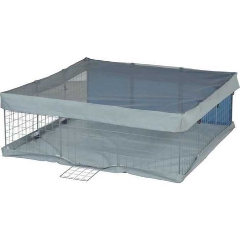 Zolux Neopark Modulares Gehege Blau 105x105x35 cm (1/3)