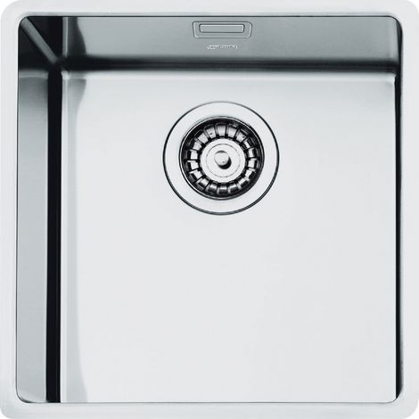 Smeg VFU40SFR fregadero Fregadero encastrado bajo encimera Plaza Acero inoxidable (1/2)