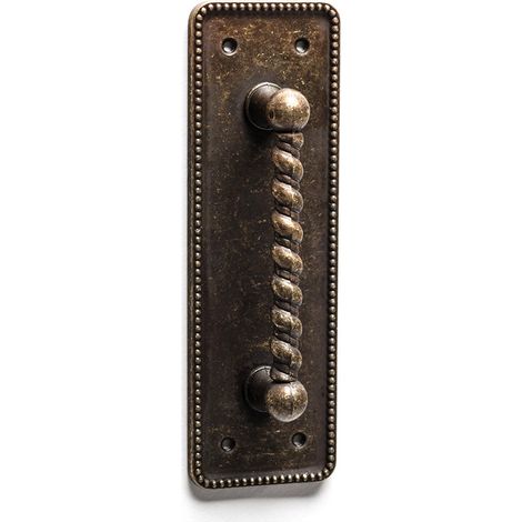Asa en placa de zamak, dimensiones: 110x35x22mm -
